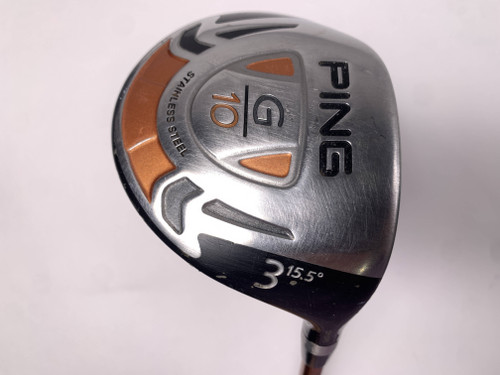 Ping G10 3 Fairway Wood 15.5* TFC 129 F Stiff Graphite Mens RH, 1 of 12