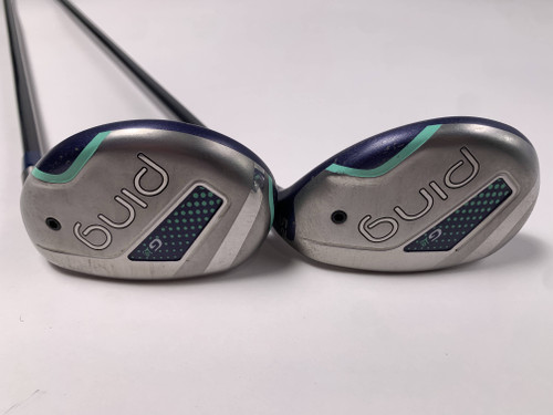 Ping G LE 4 & 5 Hybrid Set 22* 26* TFC 80 F Lite Senior Graphite Mens RH, 1 of 12
