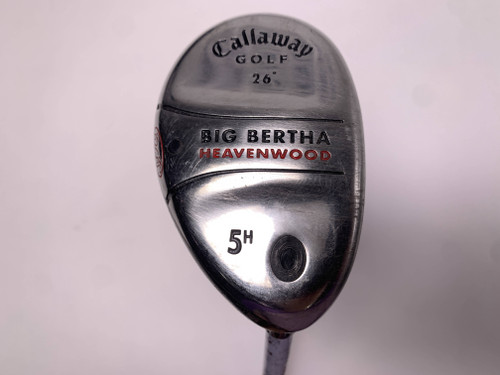 Callaway Big Bertha Heavenwood 5 Hybrid 26* RCH 75w Regular Graphite Mens RH, 1 of 12