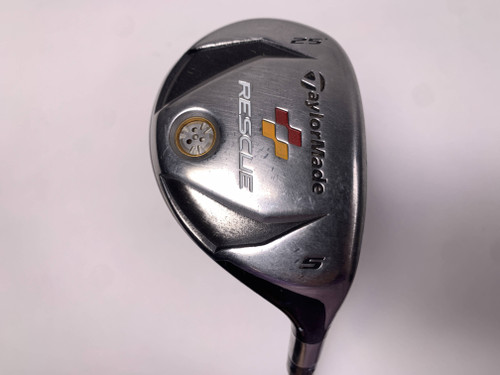 TaylorMade Rescue 2009 5 Hybrid 25* Aldila REAX 65g Regular Graphite Mens RH, 1 of 12