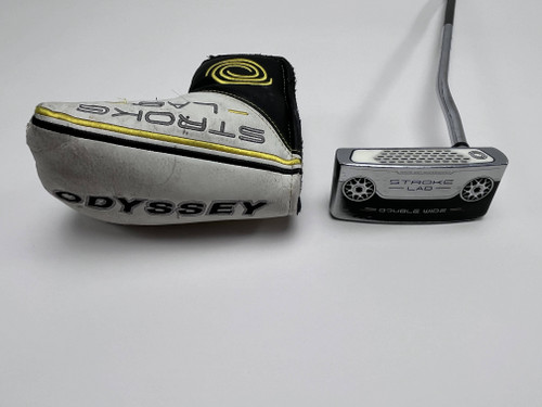 Stroke Lab Black Double Wide Putter with Oversize Grip | ODYSSEY