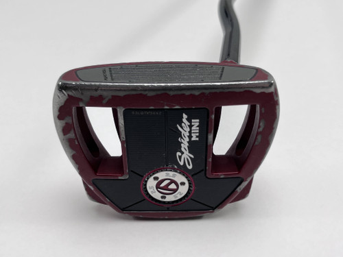 TaylorMade Spider Mini Red Putter 35" SuperStroke Pistol GTR 1.0 Mens RH, 1 of 12