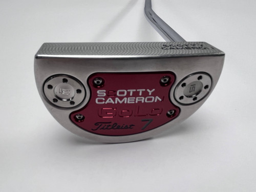 Scotty Cameron GoLo 7 2014 Putter 36" SuperStroke Flatso 1.0 Mens RH, 1 of 12