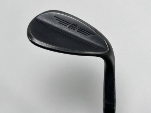 Titleist Vokey SM9 Jet Black Wedge 54* 10 S-Grind Wedge Steel RH Oversize Grip, 1 of 12