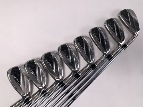 TaylorMade Stealth Iron Set 4-PW+GW True Temper Elevate MPH 95g Regular RH, 1 of 12