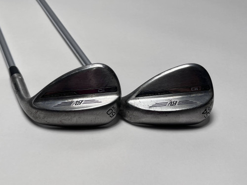 Titleist Vokey SM10 Raw Wedge Set 54* 12 | 60* 8 Project X 6.5 X-Stiff Steel RH, 1 of 12