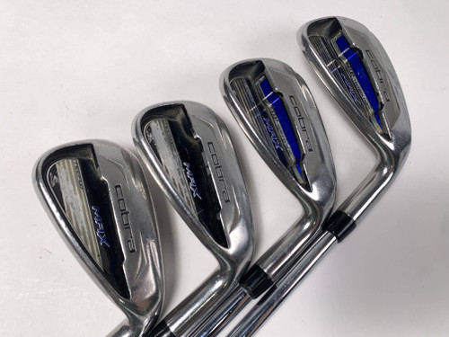 Cobra MAX Iron Set 7-PW Regular Steel Mens RH Midsize Grips, 1 of 12