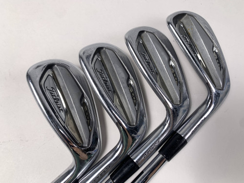 Titleist T100 Iron Set 7-PW True Temper Dynamic Gold X100 AMT Stiff Plus RH, 1 of 12