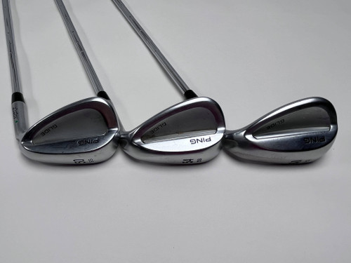 Ping Glide Wedge Set 50* 54* 60* Green Dot CFS Wedge Steel Mens RH, 1 of 12
