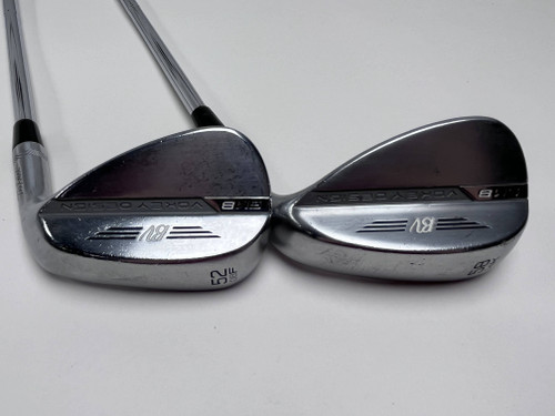 Titleist Vokey SM8 Tour Chrome Wedge Set 52* 8 58* 14 Wedge Steel Mens RH, 1 of 12