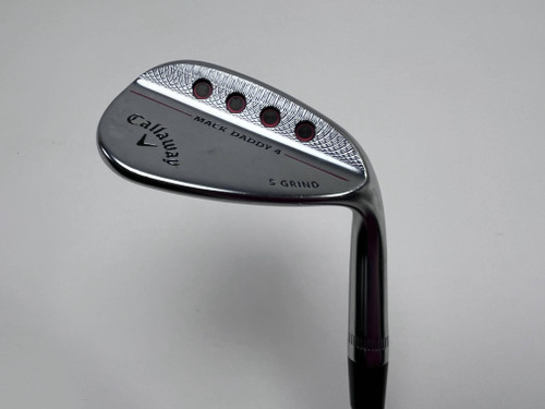 Callaway Mack Daddy 4 Chrome Wedge 52* 10 Bounce S-Grind S200 115g Steel Mens RH, 1 of 12