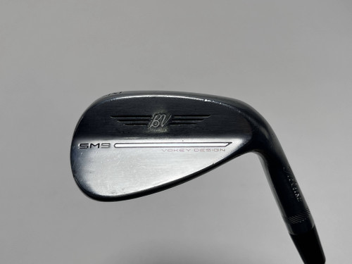 Titleist Vokey SM9 Tour Chrome Wedge 52* 8 Bounce F-Grind Wedge Steel Mens RH, 1 of 12