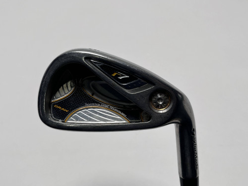 TaylorMade R7 Draw Single 5 Iron REAX Regular Steel Mens RH Midsize Grip, 1 of 12