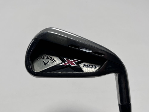 Callaway X Hot 19 Single 6 Iron X Hot 75g Regular Graphite Mens RH, 1 of 12
