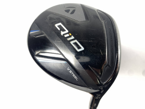 TaylorMade Qi10 7 Fairway Wood 21* ProForce V2 6S Stiff Mens RH Oversize Grip, 1 of 12