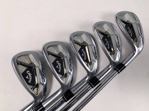 Callaway Apex 21 Iron Set 6-PW True Temper Elevate ETS VSS 95g Stiff RH -1/2'', 1 of 12