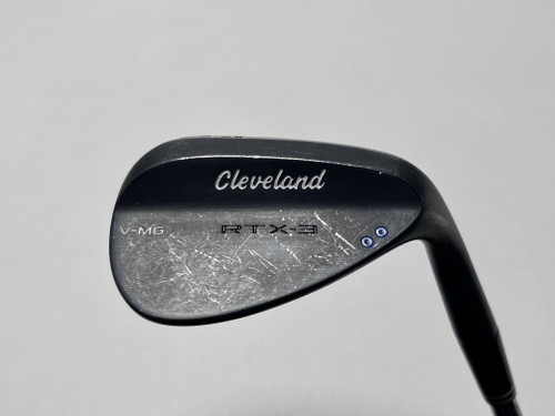 Cleveland RTX 3 Black Satin Lob Wedge LW 64* True Temper Dynamic Gold RH, 1 of 12