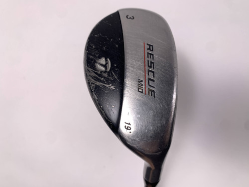 TaylorMade Rescue Mid 3 Hybrid 19* 65g Senior Graphite Mens RH, 1 of 12