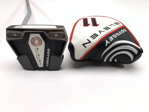 Odyssey 2-Ball Eleven Tour Lined S Putter 35" SuperStroke Pistol GT Tour LH W/HC, 1 of 12