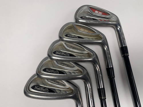 Adams Idea A3 Iron Set 6-PW Grafalloy ProLaunch Red Regular Graphite Mens RH, 1 of 12