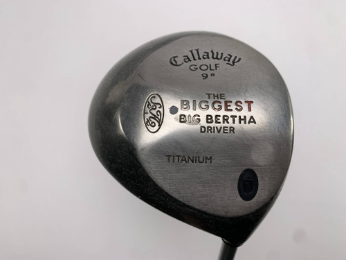 Callaway Biggest Big Bertha Driver 9* Firm Graphite Mens RH, 1 of 12