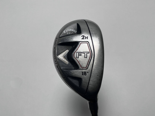 Callaway FT Hybrid 2008 2 Hybrid 18* Fujikura Fit On M Stiff Graphite Mens RH, 1 of 12