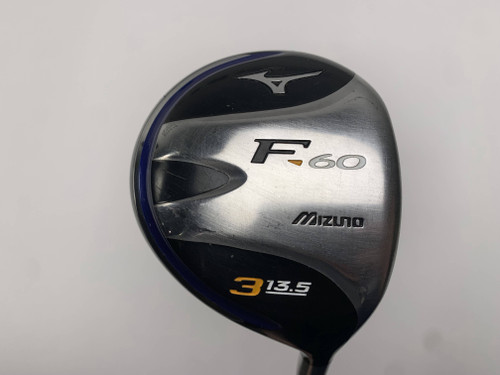 Mizuno F-60 3 Fairway Wood 13.5* Exsar FS3 75g Stiff Graphite Mens RH, 1 of 12