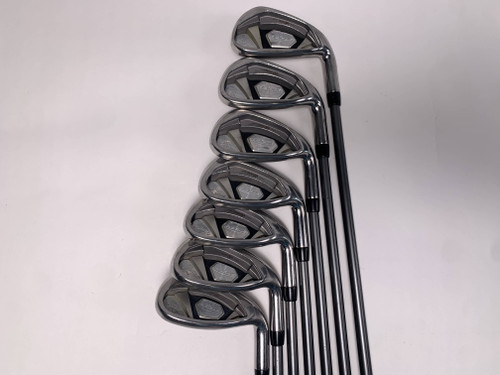 Callaway Rogue Iron Set 7-PW+AW+GW+SW Aldila Synergy 50g Regular Mens RH, 1 of 12
