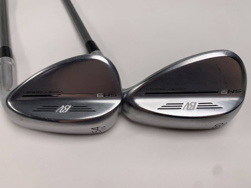 Titleist Vokey SM9 Tour Chrome Wedge Set 54* 10 | 60*10 Kuro Kage 85g Regular RH, 1 of 12