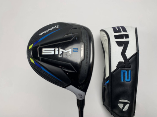 TaylorMade SIM2 MAX 5 Fairway Wood 18* Fujikura Ventus Blue 7-S Stiff RH HC, 1 of 12