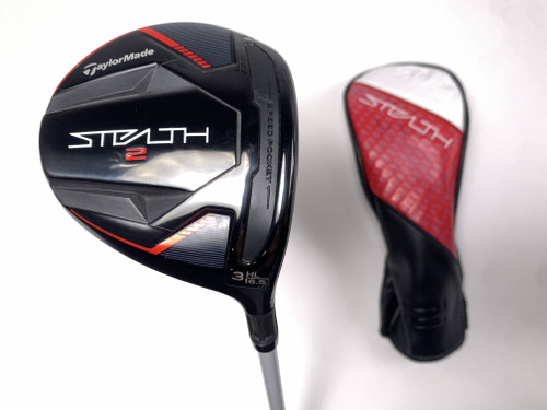 TaylorMade Stealth 2 3HL Fairway Wood 16.5* Aldila Ascent L Ladies RH HC +1.5'', 1 of 12