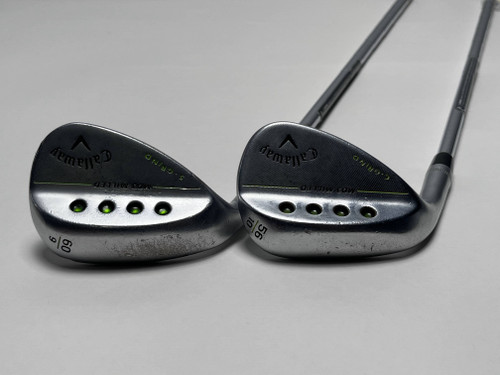 Callaway MD3 Milled Chrome Wedge Set 56* 10 60* 9 TT DG Wedge Steel Mens LH, 1 of 12
