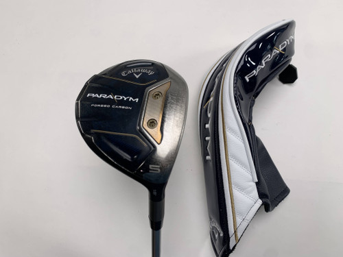 Callaway Paradym 5 Fairway Wood 18* Aldila Ascent 50g Senior Graphite Mens RH HC, 1 of 12