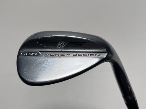 Titleist Vokey SM8 Tour Chrome Lob Wedge LW 60* 4 Bounce L-Grind Wedge RH, 1 of 12