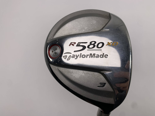 TaylorMade R580 XD 3 Fairway Wood 15* MAS2 65g Stiff Graphite Mens RH, 1 of 12