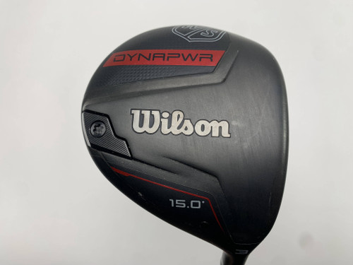 Wilson Dynapwr 3 Fairway Wood 15* Kai'li White 60X Extra Stiff Graphite Mens RH, 1 of 12