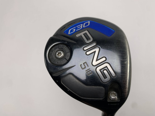 Ping G30 5 Fairway Wood 18* TFC 80 F Lite Senior Graphite Mens RH, 1 of 12