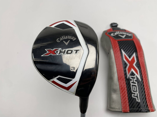 Callaway X Hot 2013 3 Fairway Wood 15* Project X PXv Regular Graphite Mens RH, 1 of 12