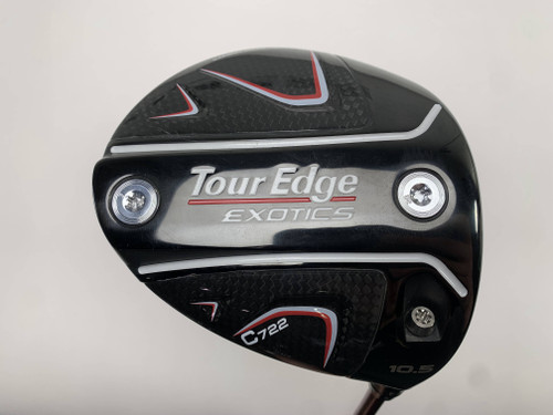 Tour Edge Exotics C722 Driver 10.5* Evenflow Riptide MX 6.5 60g XStiff RH, 1 of 12