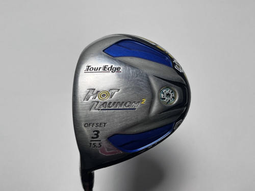 Tour Edge Hot Launch 2 Offset 3 Fairway Wood 15.5* Hot Launch 2 55g Senior LH, 1 of 12