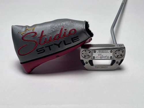 Scotty Cameron Studio Style Fastback 2025 Putter 38" Mens RH HC NEW, 1 of 12