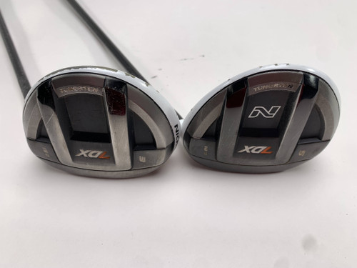 Nickent 7DX 3 & 5 Fairway Wood Set 15* 18* Aldila RIP 70g Regular Graphite RH, 1 of 12