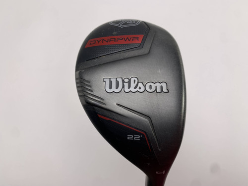 Wilson Dynapwr 4 Hybrid 22* Project X HZRDUS RDX Smoke Red 6.0 80g Stiff Mens RH, 1 of 12
