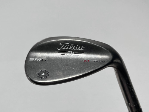 Titleist Vokey SM6 Steel Grey Wedge 56* 8 Bounce M-Grind Wedge Steel Mens RH, 1 of 12