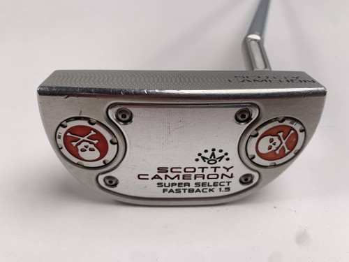 Scotty Cameron Super Select Fastback 1.5 Putter 35" SuperStroke Tour 2.0 Mens RH, 1 of 12