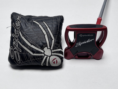 TaylorMade Spider Tour Red Putter 35" SuperStroke Pistol 1.0 TLT Mens RH HC, 1 of 12
