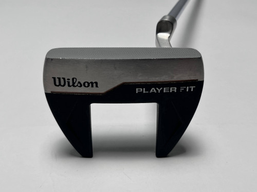 Wilson Player FIt Milled Face Mallet Putter 35" Mens RH, 1 of 12