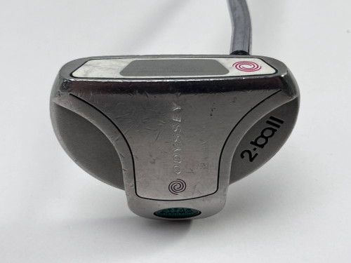 Odyssey White Steel 2-Ball Putter 35" Mens RH, 1 of 12