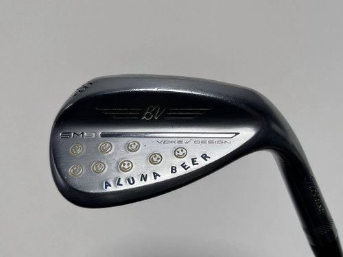 Titleist Vokey SM9 Tour Chrome Wedge 58* 8 M Project X Loading Zone 6.0 Stiff RH, 1 of 12