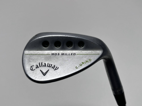 Callaway MD3 Milled Chrome C-Grind Sand Wedge SW 56* 10 Wedge Steel Mens RH, 1 of 12